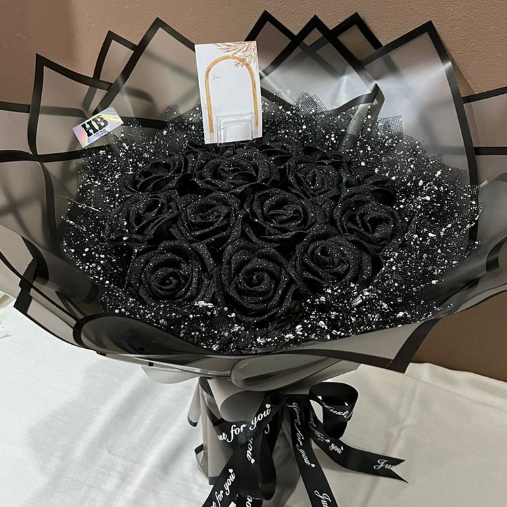 Buquê de cetim marsala elegante